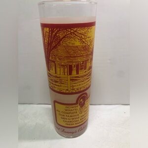 Vintage Aunt Fanny's Cabin Mint Julep Glass Souvenir Collectable Glass 7” tall